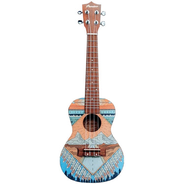 Ukulele Concierto Bamboo Sapele Patagonia C/funda, U-23-patagonias